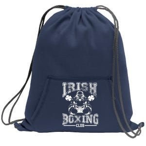 Irish Boxing Club Team Retro Sweatshirt Cinch Pack Bag