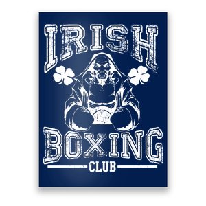 Irish Boxing Club Team Retro Poster