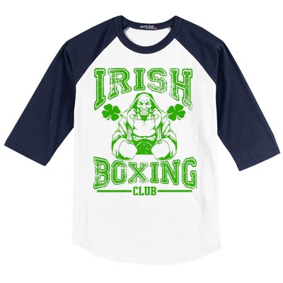 Irish Boxing Club Team Retro Baseball Sleeve Shirt