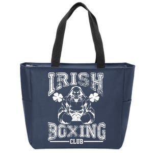 Irish Boxing Club Team Retro Zip Tote Bag