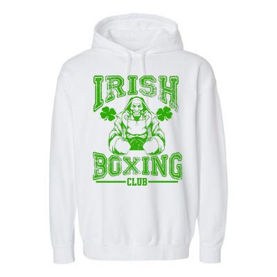 Irish Boxing Club Team Retro Garment-Dyed Fleece Hoodie