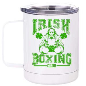 Irish Boxing Club Team Retro 12 oz Stainless Steel Tumbler Cup