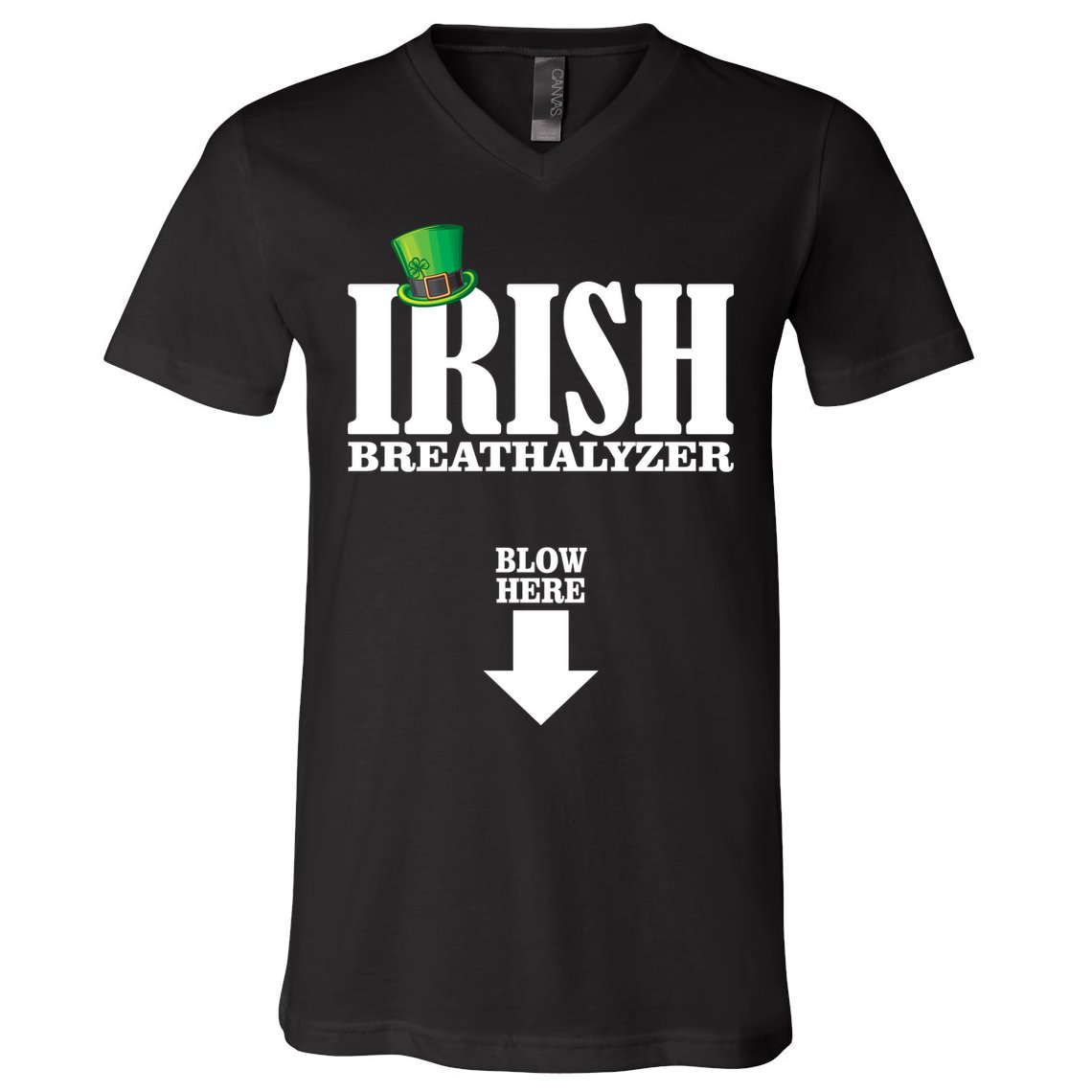 Irish Breathalyzer V-Neck T-Shirt