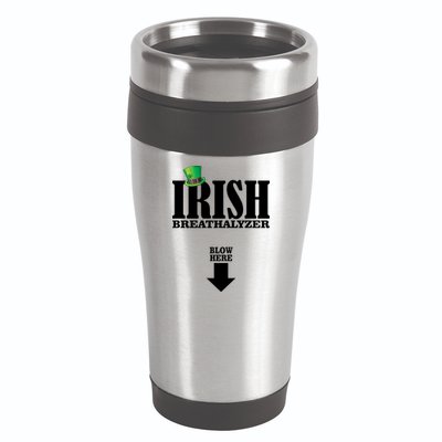 Irish Breathalyzer 16oz Travel Tumbler
