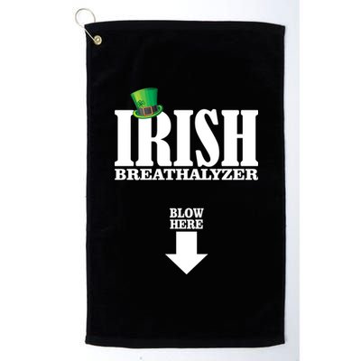 Irish Breathalyzer Platinum Collection Golf Towel