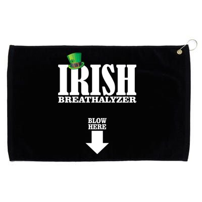 Irish Breathalyzer Grommeted Golf Towel