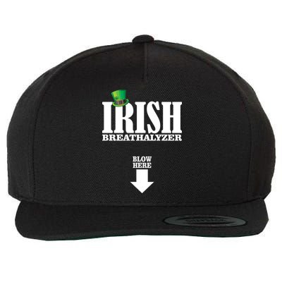 Irish Breathalyzer Wool Snapback Cap