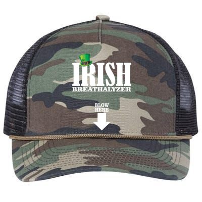 Irish Breathalyzer Retro Rope Trucker Hat Cap