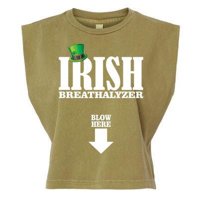 Irish Breathalyzer Garment-Dyed Women's Muscle Tee