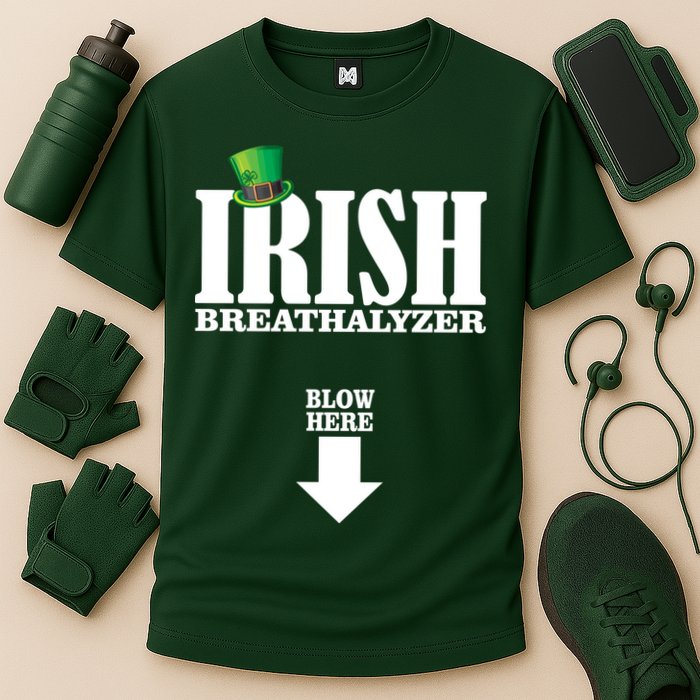 Irish Breathalyzer Cooling Performance Crew T-Shirt