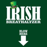 Irish Breathalyzer Cooling Performance Crew T-Shirt