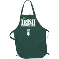 Irish Breathalyzer Full-Length Apron With Pockets