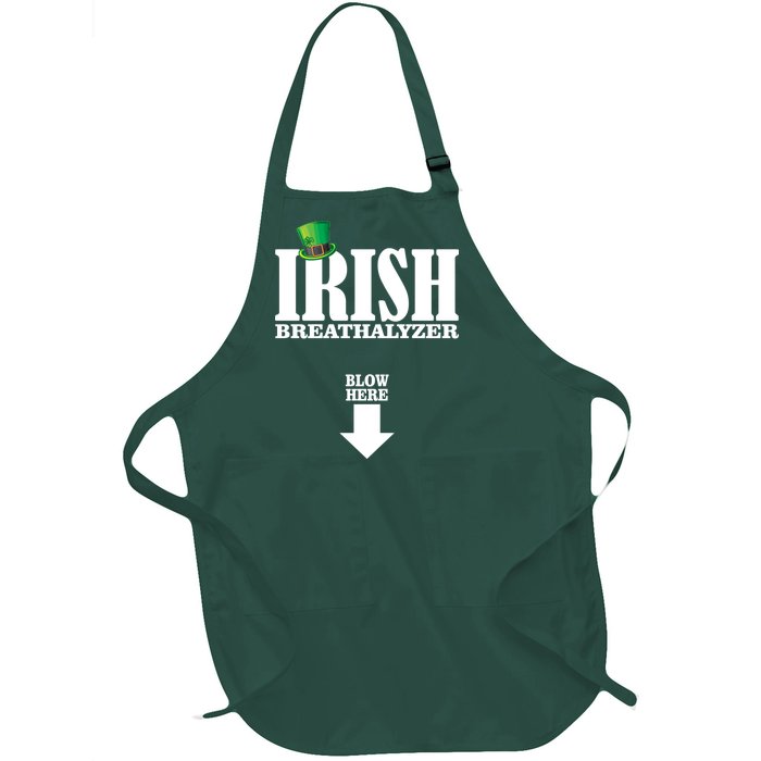 Irish Breathalyzer Full-Length Apron With Pockets