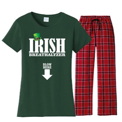 Irish Breathalyzer Women's Flannel Pajama Set