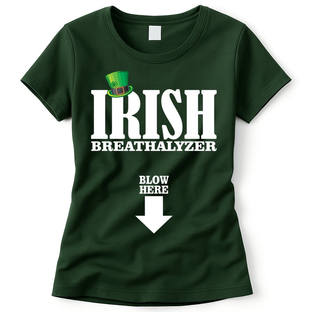 Irish Breathalyzer Womens T-Shirt