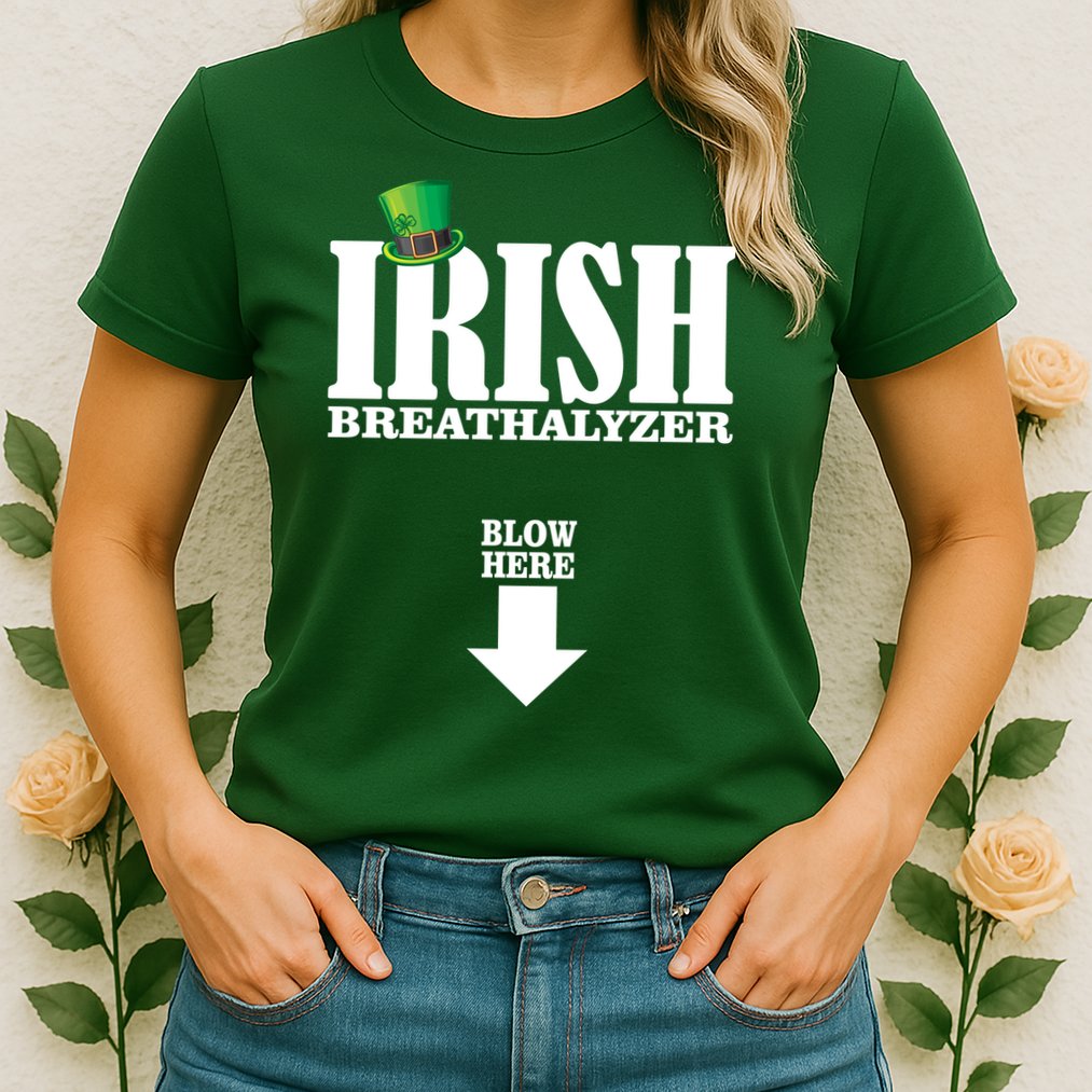 Irish Breathalyzer Womens T-Shirt