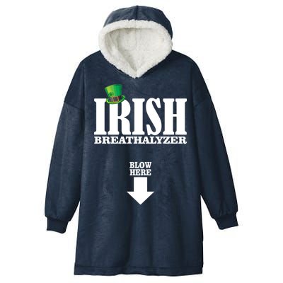 Irish Breathalyzer Hooded Wearable Blanket