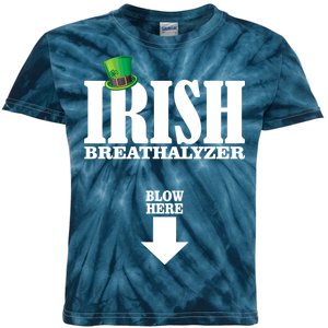 Irish Breathalyzer Kids Tie-Dye T-Shirt