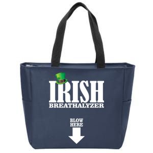 Irish Breathalyzer Zip Tote Bag