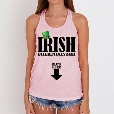 Irish Breathalyzer Women's Knotted Racerback Tank