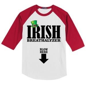 Irish Breathalyzer Kids Colorblock Raglan Jersey