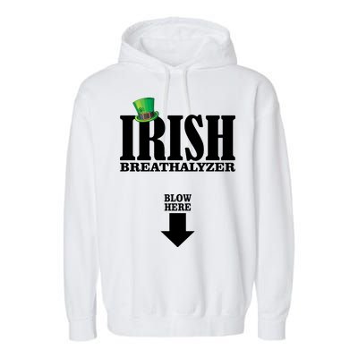 Irish Breathalyzer Garment-Dyed Fleece Hoodie