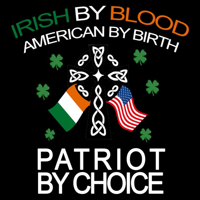 Irish By Blood American By Birth Patriotic By Choice Mug