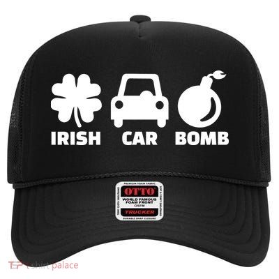 Irish Car Bomb High Crown Mesh Back Trucker Hat