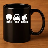 Irish Car Bomb 11oz C Handle Ceramic Mug