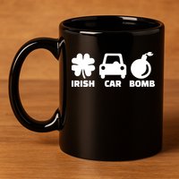 Irish Car Bomb 11oz C Handle Ceramic Mug