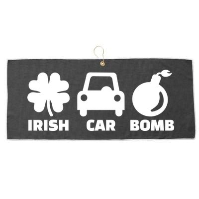 Irish Car Bomb Large Microfiber Waffle Golf Towel