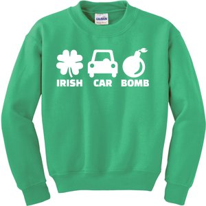 Irish Car Bomb Kids Sweatshirt