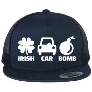 Irish Car Bomb Flat Bill Trucker Hat