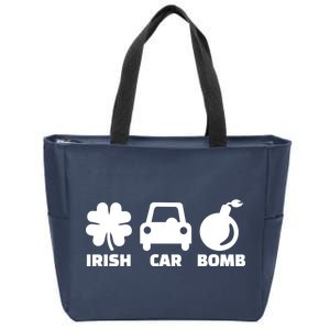 Irish Car Bomb Zip Tote Bag