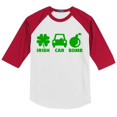 Irish Car Bomb Kids Colorblock Raglan Jersey