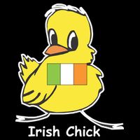 Irish Chick Cute Chicken With Flag Sustainable Bucket Hat