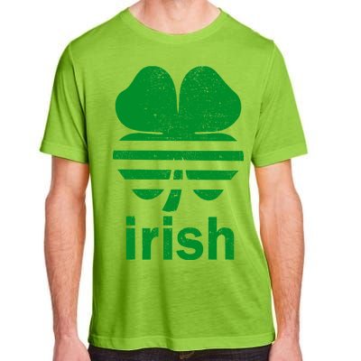 Irish Clover Soccer Logo St. Patricks Day Adult ChromaSoft Performance T-Shirt