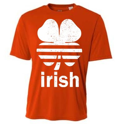 Irish Clover Soccer Logo St. Patricks Day Cooling Performance Crew T-Shirt