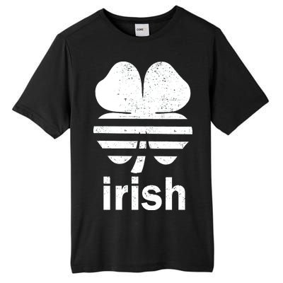 Irish Clover Soccer Logo St. Patricks Day Tall Fusion ChromaSoft Performance T-Shirt