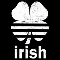 Irish Clover Soccer Logo St. Patricks Day Youth Performance Sprint T-Shirt