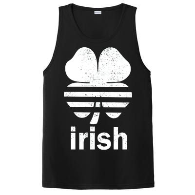 Irish Clover Soccer Logo St. Patricks Day PosiCharge Competitor Tank