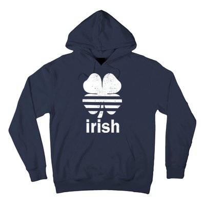 Irish Clover Soccer Logo St. Patricks Day Hoodie