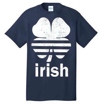 Irish Clover Soccer Logo St. Patricks Day Tall T-Shirt