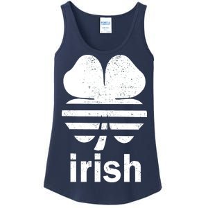 Irish Clover Soccer Logo St. Patricks Day Ladies Essential Tank