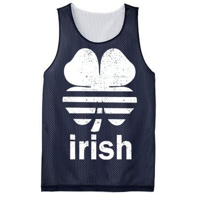 Irish Clover Soccer Logo St. Patricks Day Mesh Reversible Basketball Jersey Tank