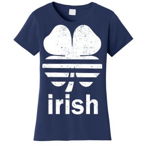 Irish Clover Soccer Logo St. Patricks Day Women's T-Shirt