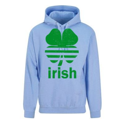 Irish Clover Soccer Logo St. Patricks Day Unisex Surf Hoodie