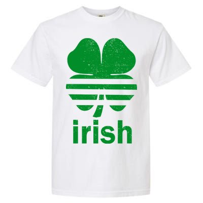 Irish Clover Soccer Logo St. Patricks Day Garment-Dyed Heavyweight T-Shirt