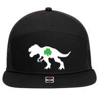 Irish Clover T-Rex 7 Panel Mesh Trucker Snapback Hat