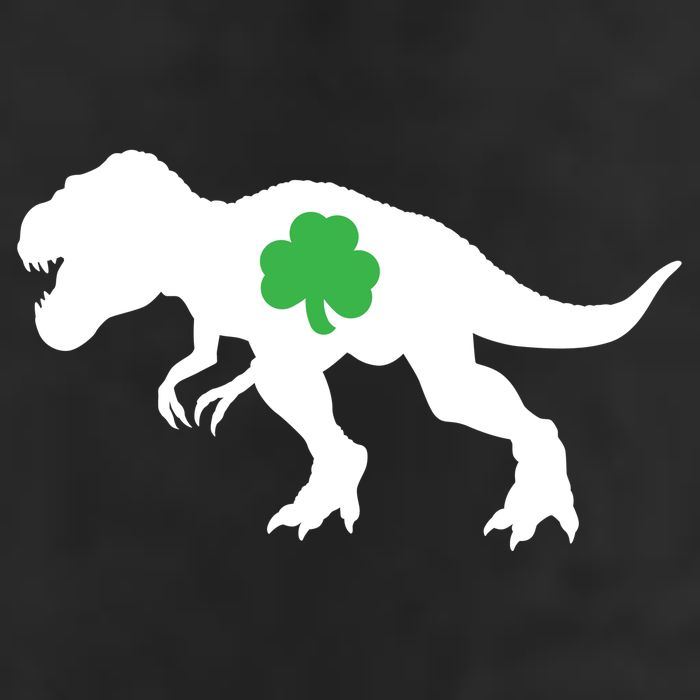 Irish Clover T-Rex 7 Panel Mesh Trucker Snapback Hat